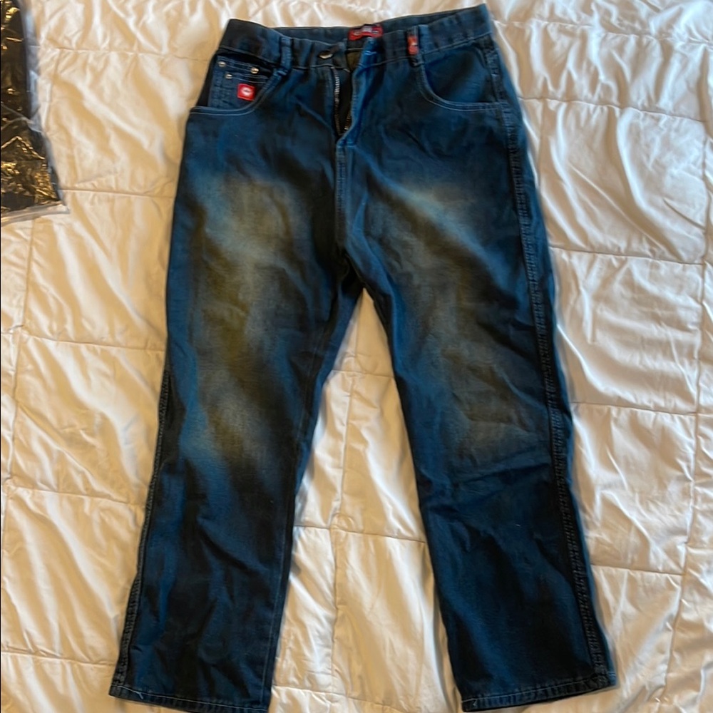 JNCO Blue Relaxed Fit Jeans with Classic Denim Style